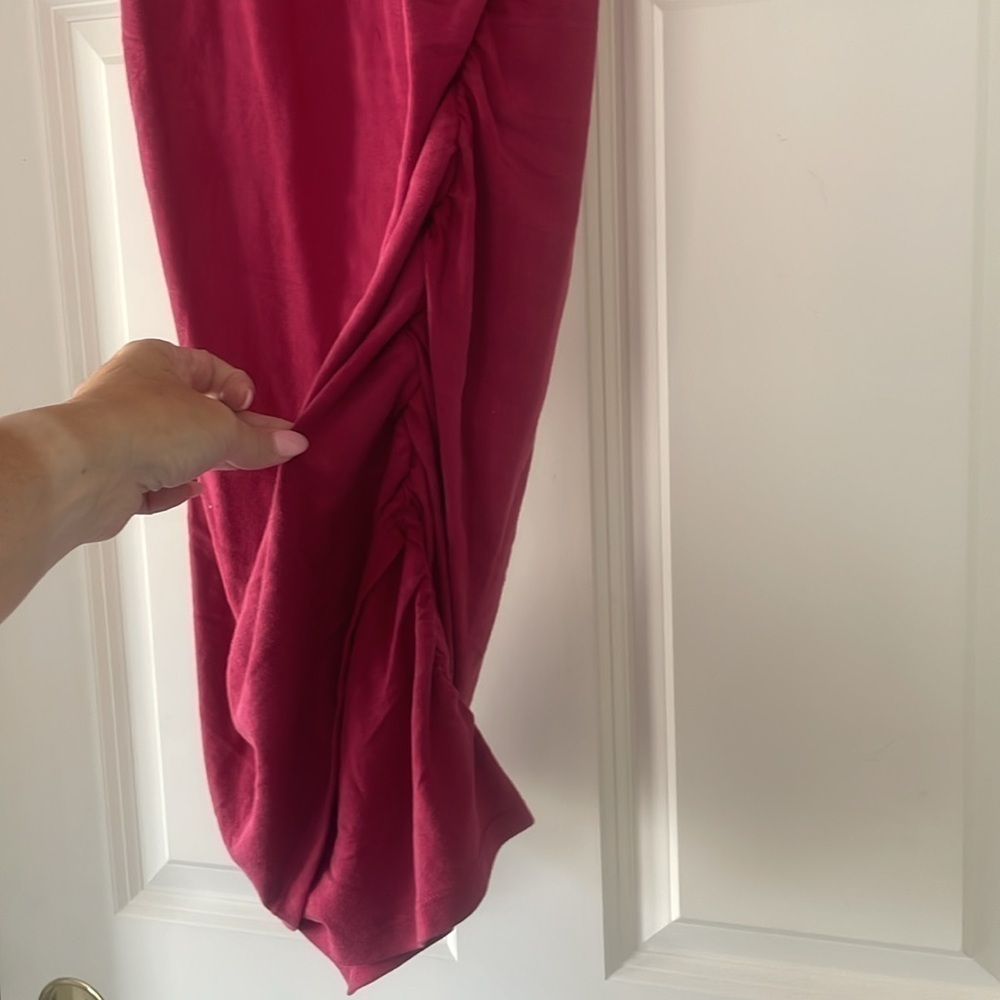⭐️ NWT L*Space Wildwood Mini Dress In Color Maroon Size Medium - Picture 8 of 8